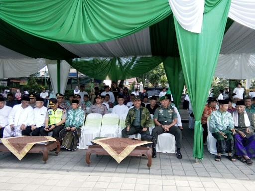 Upacara Bendera Peringati Hari Santri Nasional ke 3 tahun 2017 Di Lapangan Pancasila Salatiga